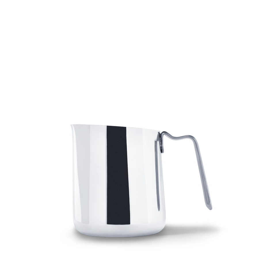 Eddy Steaming Pitcher: Polished Steel / 12 oz