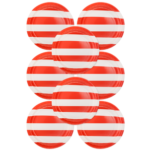 RED STRIPE PLATE