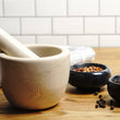Load image into Gallery viewer, Marble Mortar &amp; Pestle - Beige
