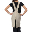 Load image into Gallery viewer, Firenze Kids 100% Linen Smock Apron: Beige
