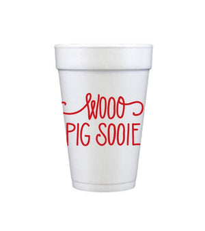 Wooo Pig Sooie: FOAM Cups