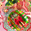 Load image into Gallery viewer, Holiday Bow Garden Paper Placemats | Set of 24
