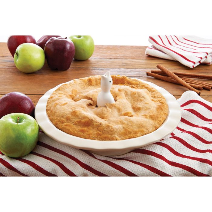 Pie Bird White Porcelain