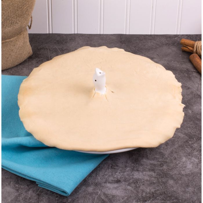 Pie Bird White Porcelain