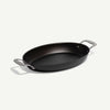 14" Oval Gratin Carbon Steel
