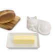 Load image into Gallery viewer, HIC Kitchen Cat Butter Dish With Lid
