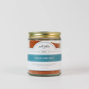 GLASS JAR CHILI LIME SALT