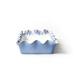 RUFFLE CASSEROLE 13"  IRIS DROP