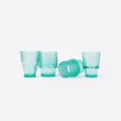 Load image into Gallery viewer, Stackable Glasses, Koifish, Mint
