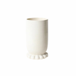 Load image into Gallery viewer, White Med Cylinder Vase w Knobbed Feet
