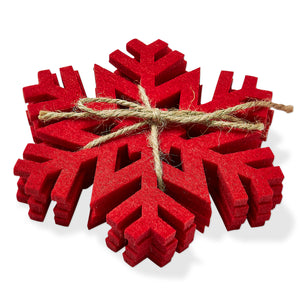 Snowflake Coaster s/4