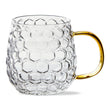 Load image into Gallery viewer, Honey Comb Glass Mug
