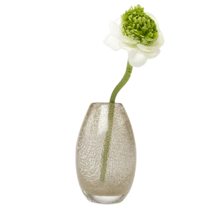 Ligne Glass Modern Vase Copper Egg