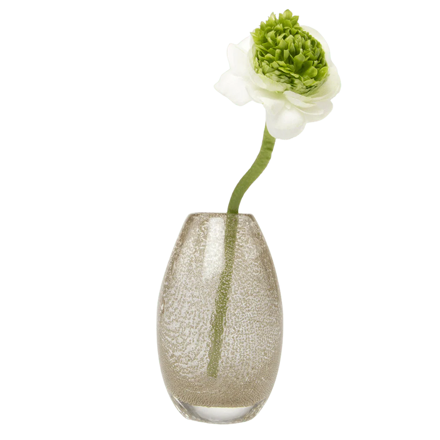 Ligne Glass Modern Vase Copper Egg