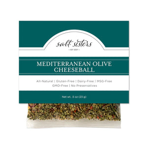 MEDITERRANEAN OLIVE CHEESEBALL