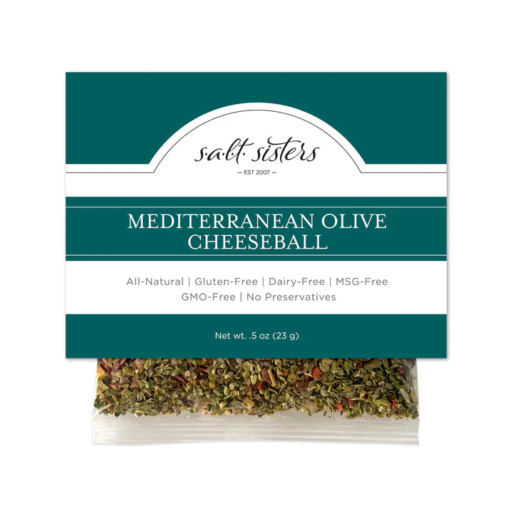 MEDITERRANEAN OLIVE CHEESEBALL