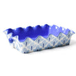 Load image into Gallery viewer, Iris Blue Sprout 14 Ruffle Casserole

