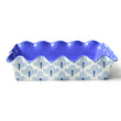 Load image into Gallery viewer, Iris Blue Sprout 14 Ruffle Casserole
