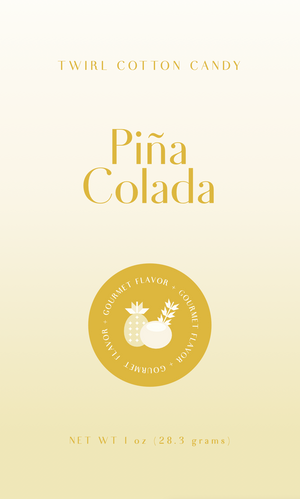 Twirl Cotton Candy - Pina Colada