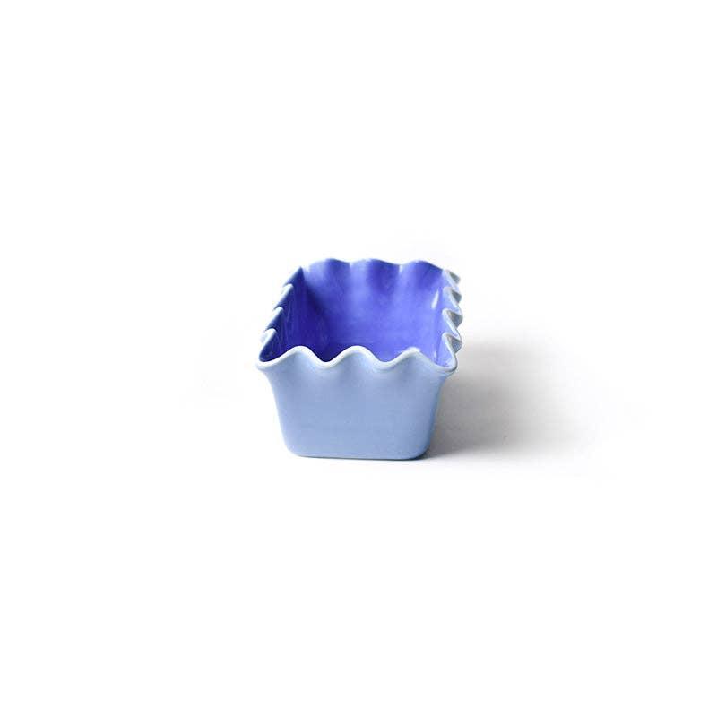 IRIS BLUE RUFFLE LOAF PAN
