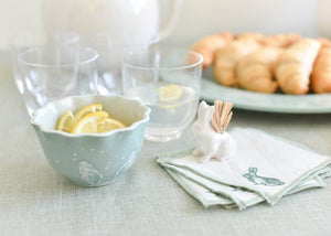 RABBIT RUFFLE APP BOWL