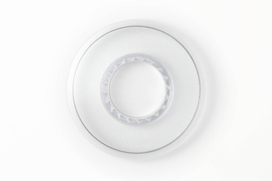 ORIGAMI AS Resin Dripper Holder: Clear