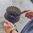 Load image into Gallery viewer, ORIGAMI AS Resin Dripper Holder: Black
