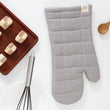 Load image into Gallery viewer, Monaco Quilted Oven Mitt: Frost Gray
