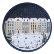 Load image into Gallery viewer, Holiday in the Park Round Lacquer Serving Tray
