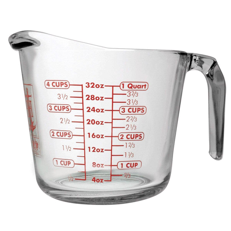 4 cup Anchor Glass Measuring Cup
