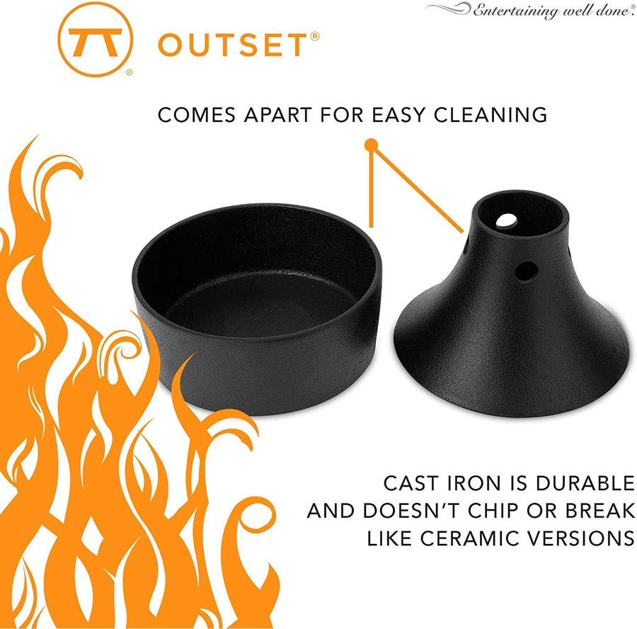 CAST IRON CHICKEN ROASTER