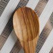 Load image into Gallery viewer, Handmade Olive Wood Food Spoon: 25 Cm
