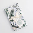 Load image into Gallery viewer, Winter Retreat Tea Towel - Woodland Bird Kitchen Towel Decor
