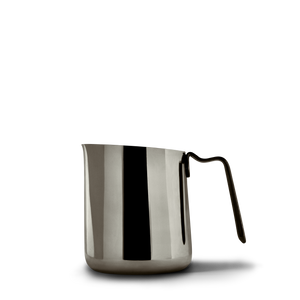 Eddy Steaming Pitcher: Polished Steel / 12 oz