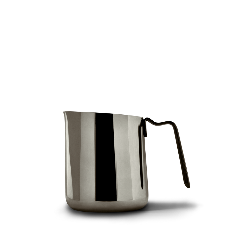 Eddy Steaming Pitcher: Polished Steel / 12 oz