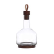 Load image into Gallery viewer, Glass Carafe w Wood Base and Stopper

