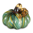 Load image into Gallery viewer, 5.75 in D X 4.75 in H Glass Pumpkin
