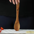 Load image into Gallery viewer, Handmade Olive Wood Food Spoon: 25 Cm
