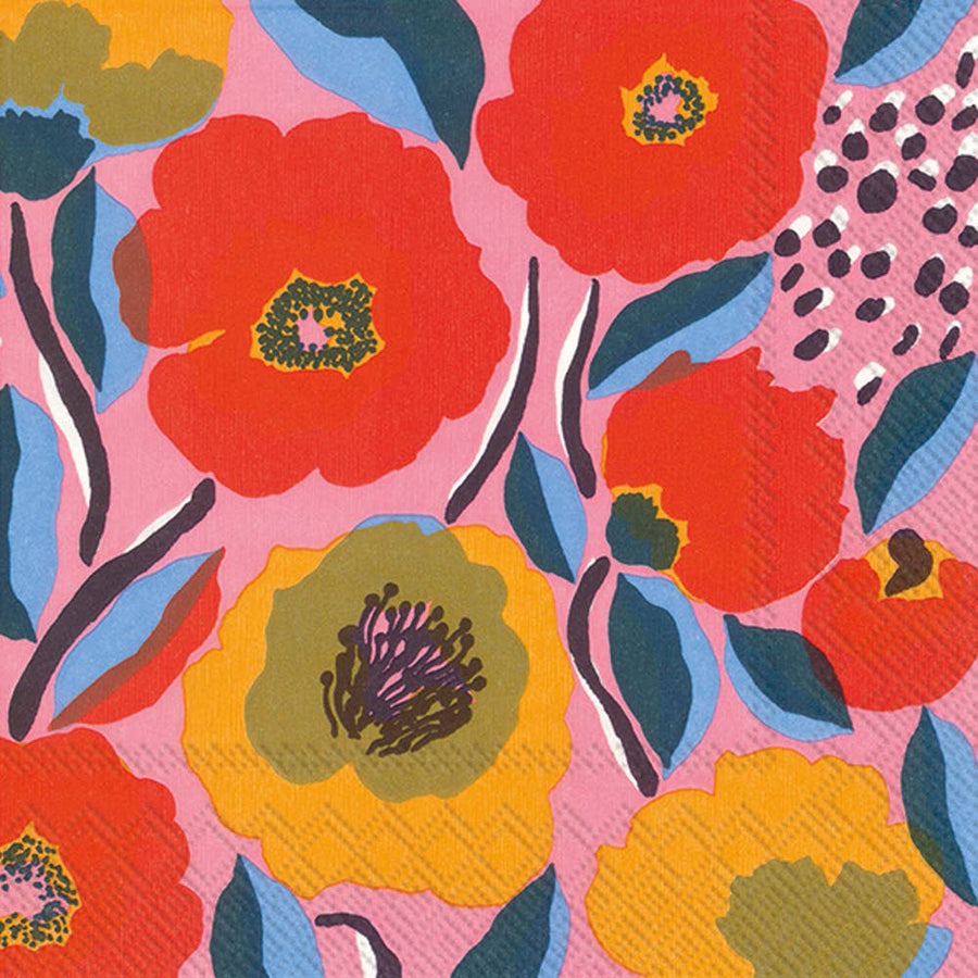 MARIMEKKO ROSARIUM ROSE NAPKIN