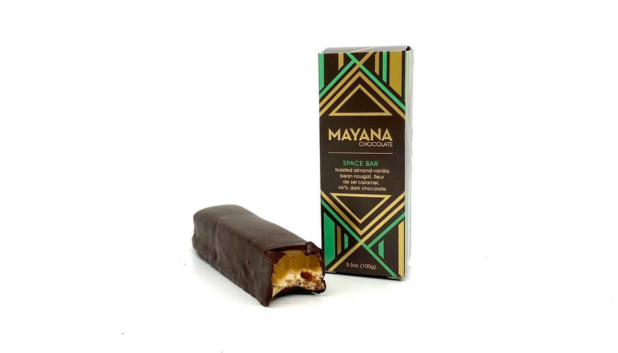 Mayana's Space Bar Dark Chocolate Almond