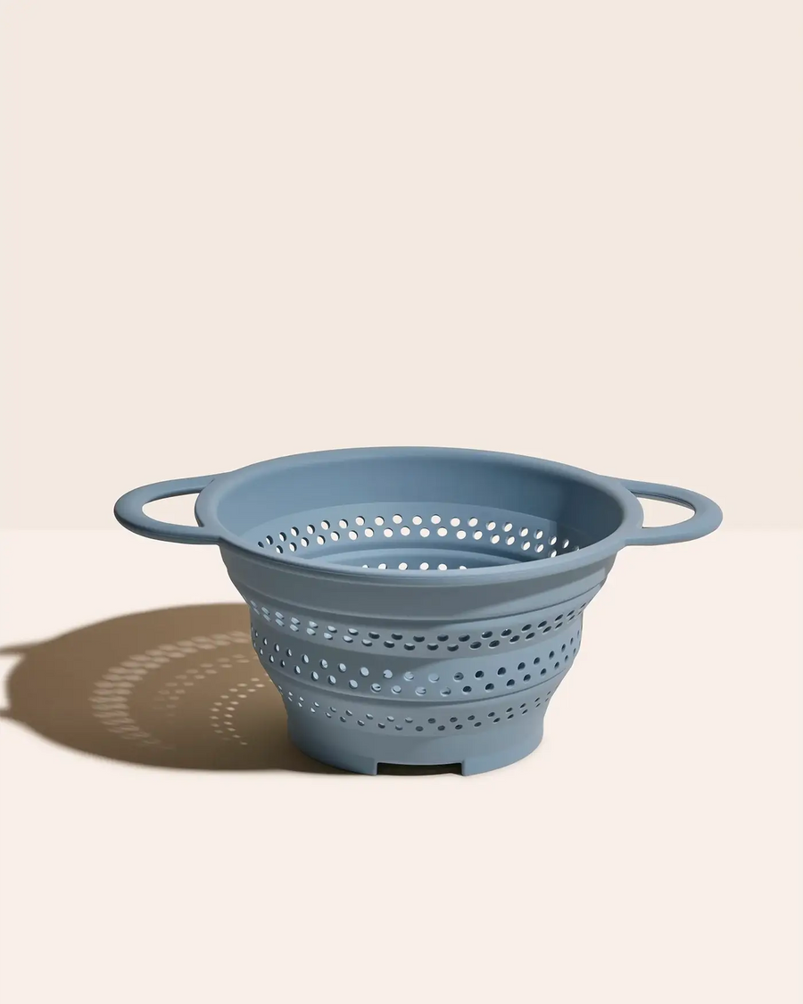 GIR Collapsible Colander & Steamer: Slate
