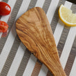 Load image into Gallery viewer, Handmade Olive Wood Corner Spatula

