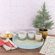 Load image into Gallery viewer, Fir Tree Round Lacquer Serving Tray
