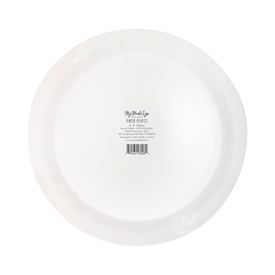 BLUE STARS PLATE