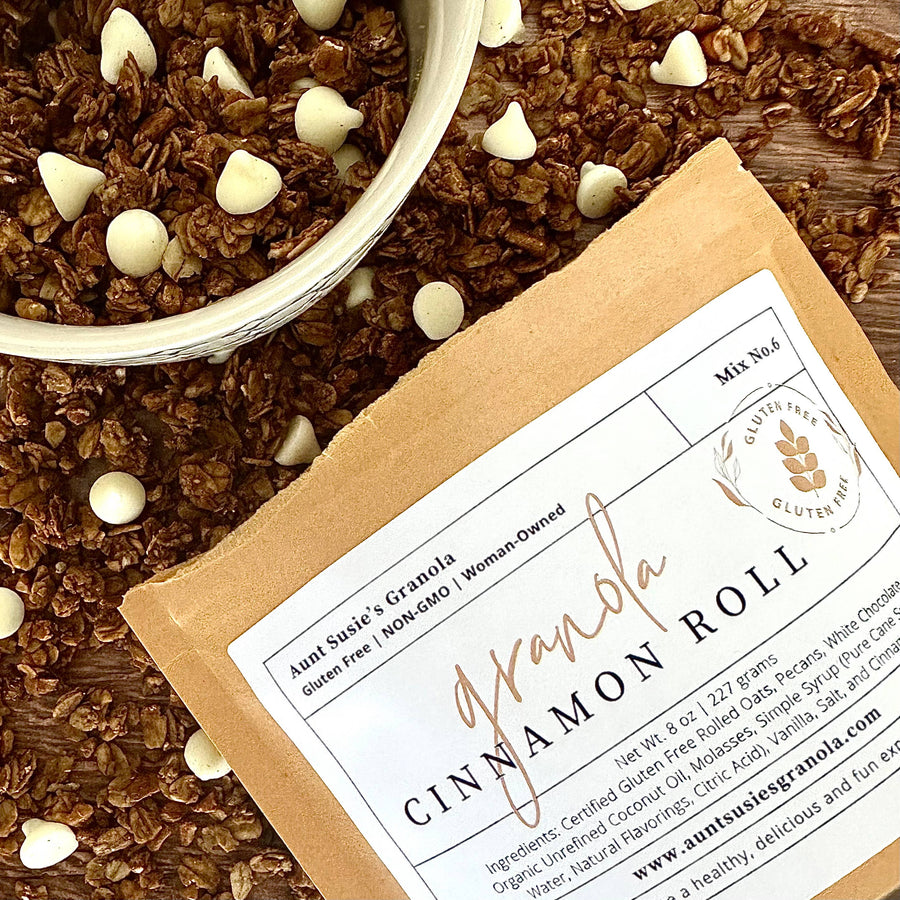 Cinnamon Roll Granola: Bag