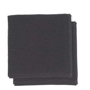 RIPPLE DISH CLOTH BLACK