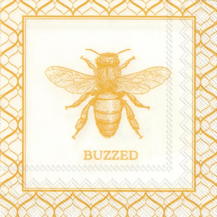BUZZED COCKTAIL NAPKIN