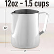 Load image into Gallery viewer, 32oz Steel Frothing Pitcher
