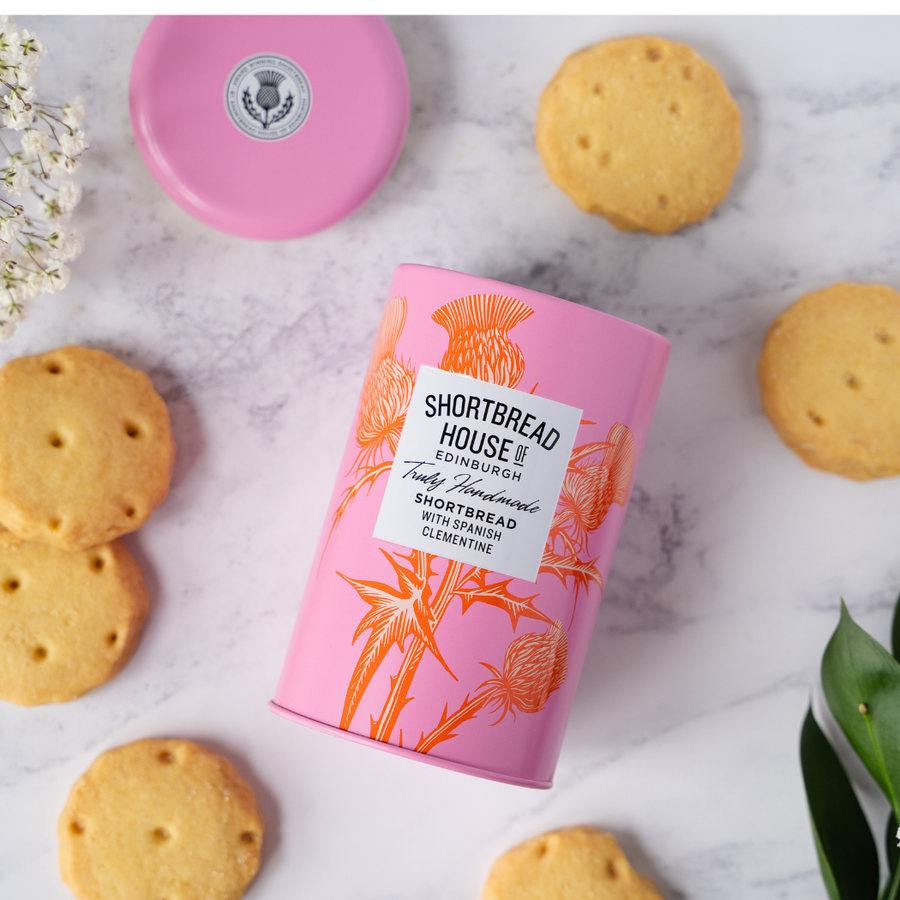 Shortbread Spanish Clementine Tin