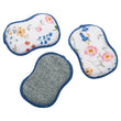 Load image into Gallery viewer, Serenity Floral: Multicolor Sponges s/3
